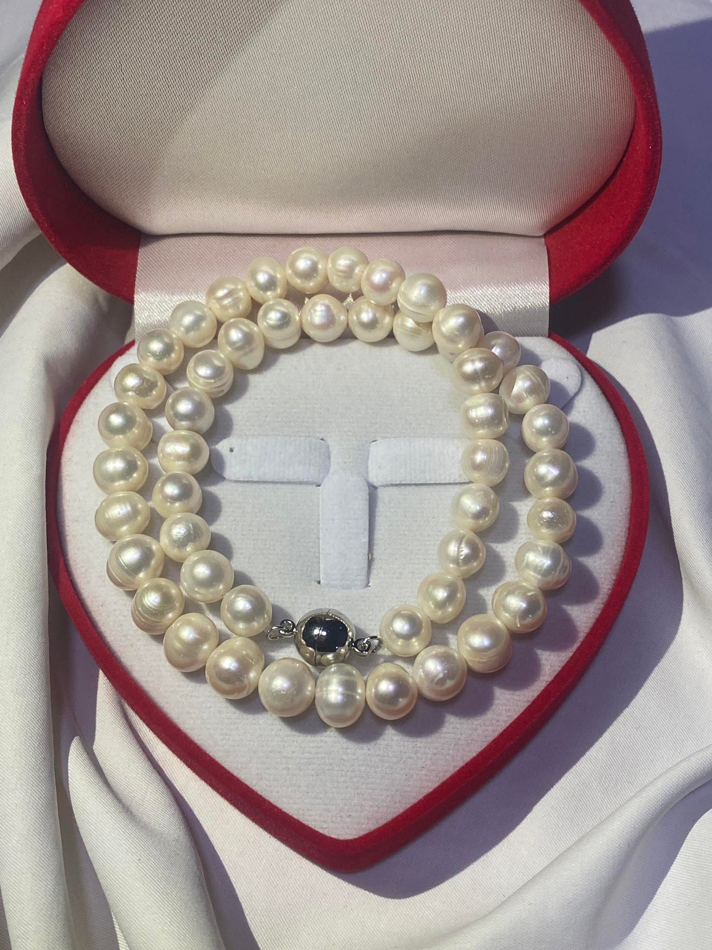 Classic freshwater pearl jewelry set